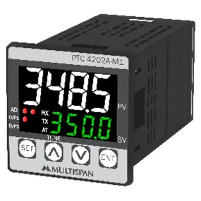 Multispan Temperature Controller With Controlling 1 Relay 4 Digit PTC-4202 A