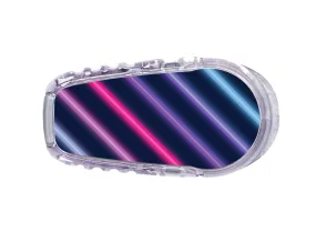 Neon Stripes Sticker Designed for the DEXCOM Transmitter