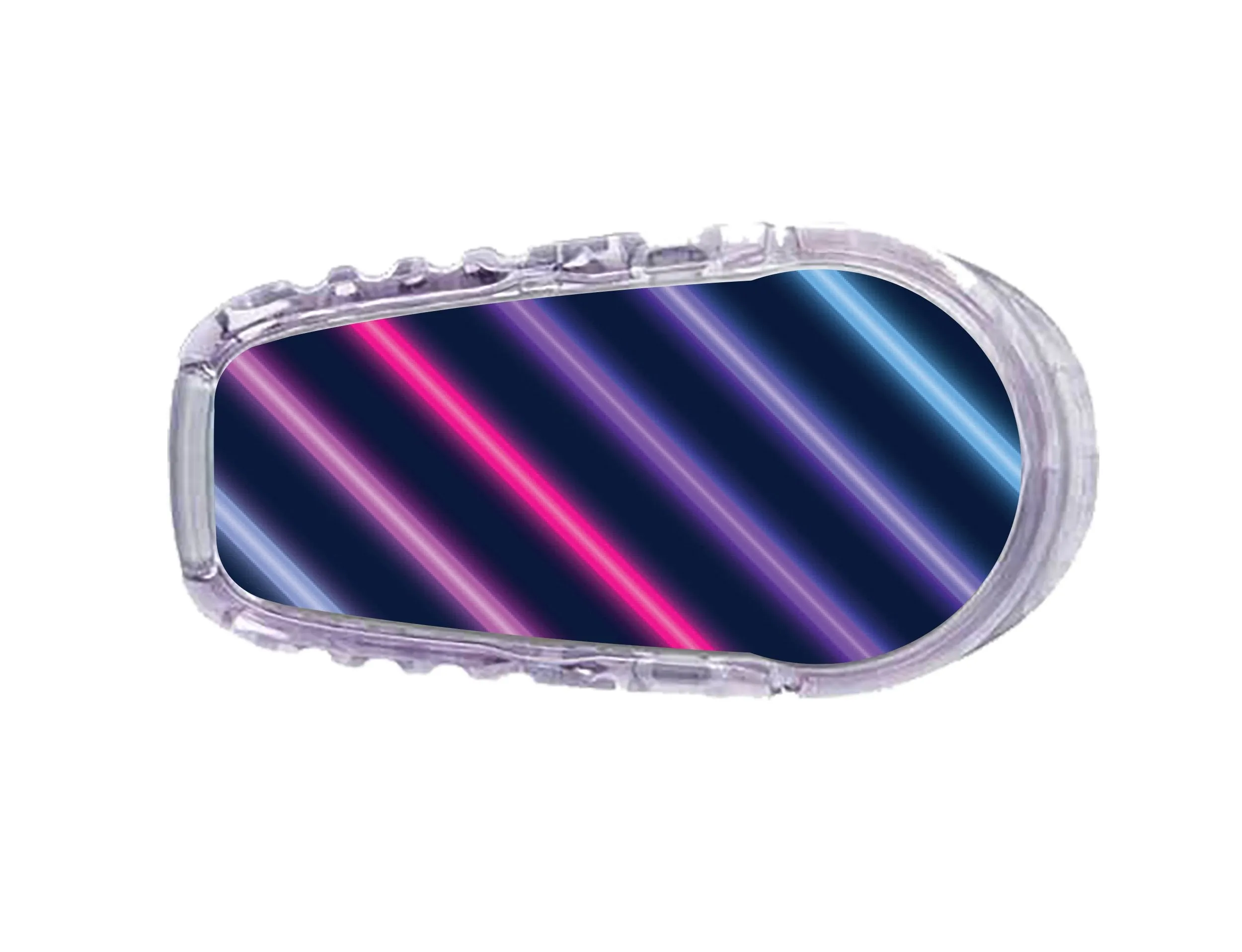 Neon Stripes Sticker Designed for the DEXCOM Transmitter