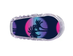 Neon Sunset Sticker Designed for the DEXCOM Transmitter