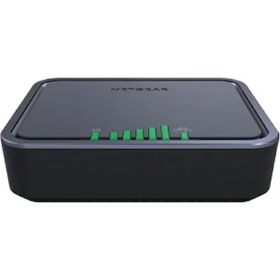Netgear LB1120 4G LTE Modem, Gigabit Ethernet, 150 Mbps Download & 50 Mbps Upload Speeds - LB1120-100NAS