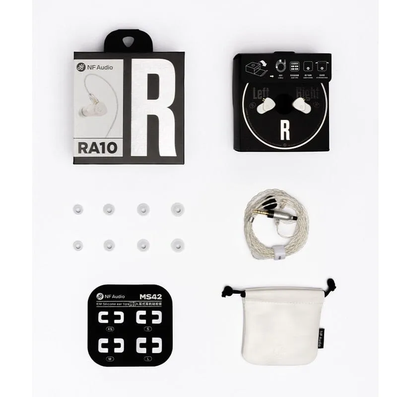NF Audio RA10 Micro Dynamic Driver In-Ear Monitors IEMs