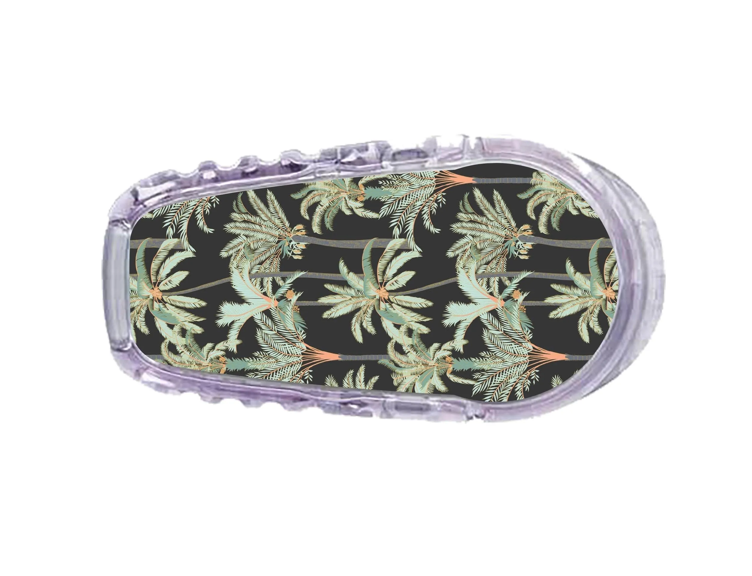 Night Palms Sticker Designed for the DEXCOM Transmitter