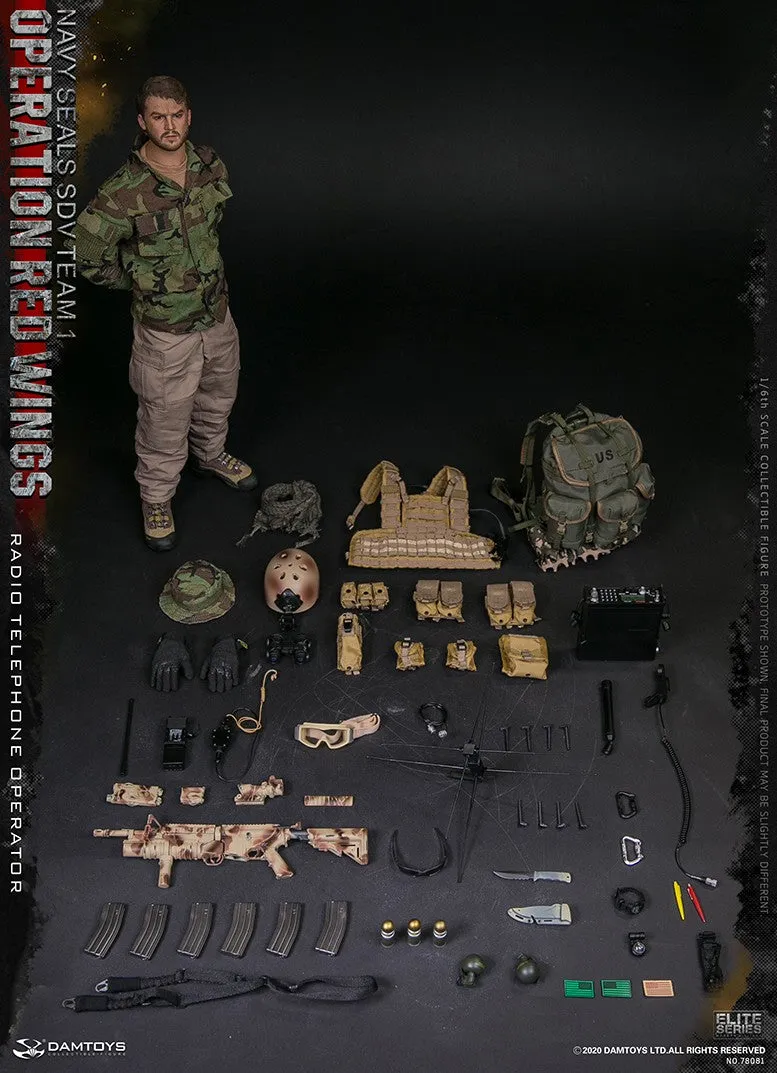 Operation Red Wings Radio Operator - Camo Knife w/Gear Set