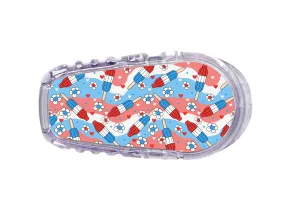 Patriotic Popsicles Dexcom G6 Transmitter Sticker
