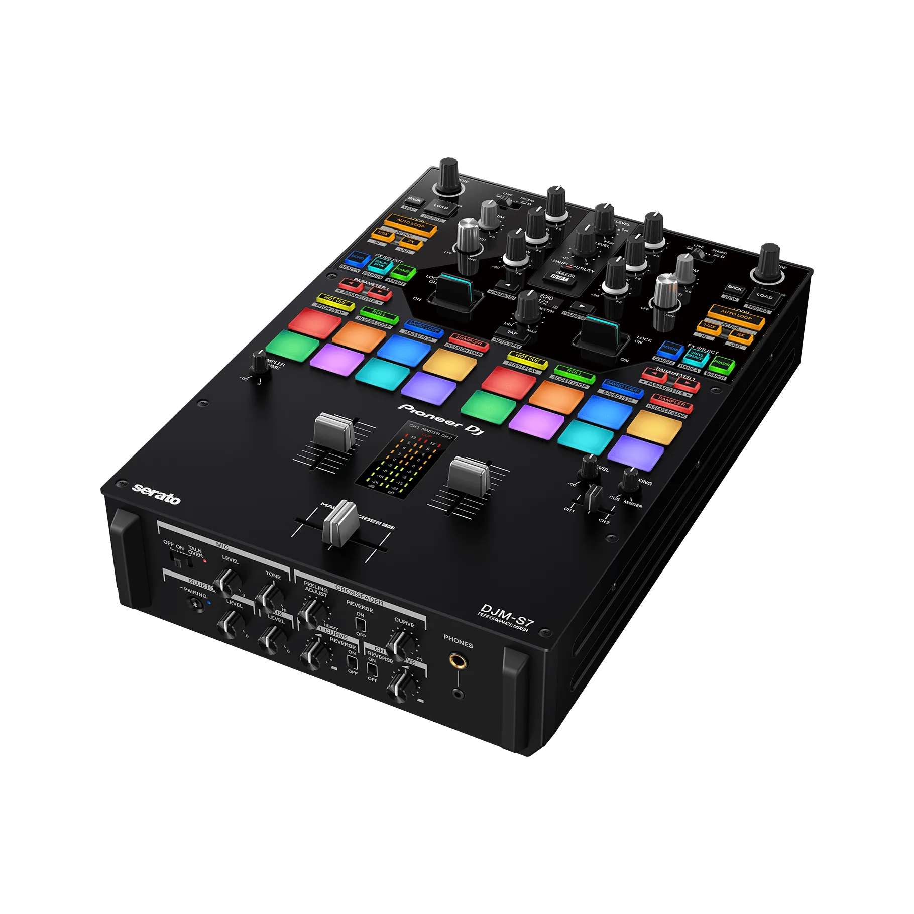 Pioneer DJM-S7 Scratch Style 2-channel Performance DJ Mixer w/ Bluetooth