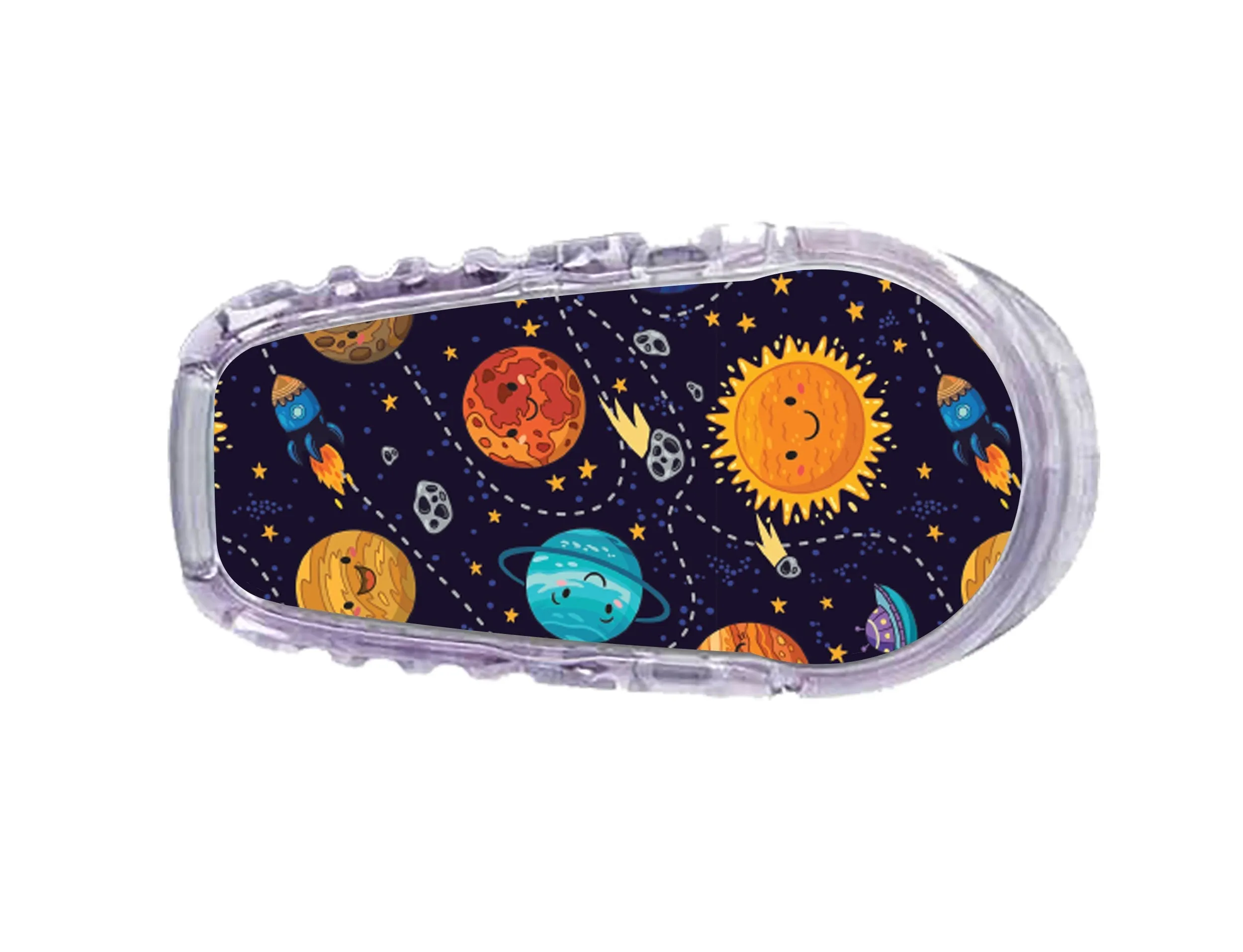 Planetary Sticker Designed for the DEXCOM Transmitter