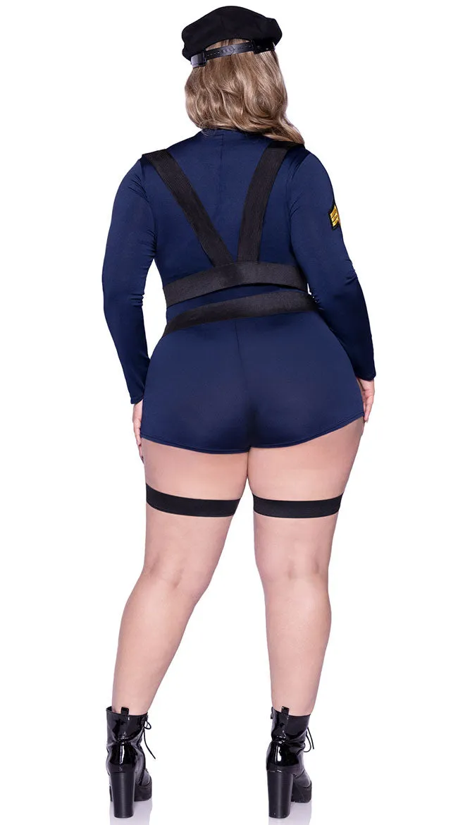 Plus Size PC Cop Costume
