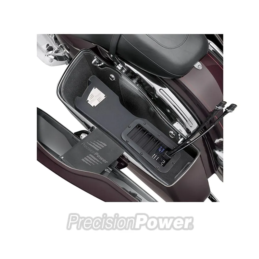 Precision Power PKG HD13.SBWL Clutch Side & HD13.SBWR Brake Side Saddlebag Powered Sub For 1998-2013 Harley Davidson® Touring Models [ HD13 SBWL HD13 SBWR ][ HD13SBWL HD13SBWR ]
