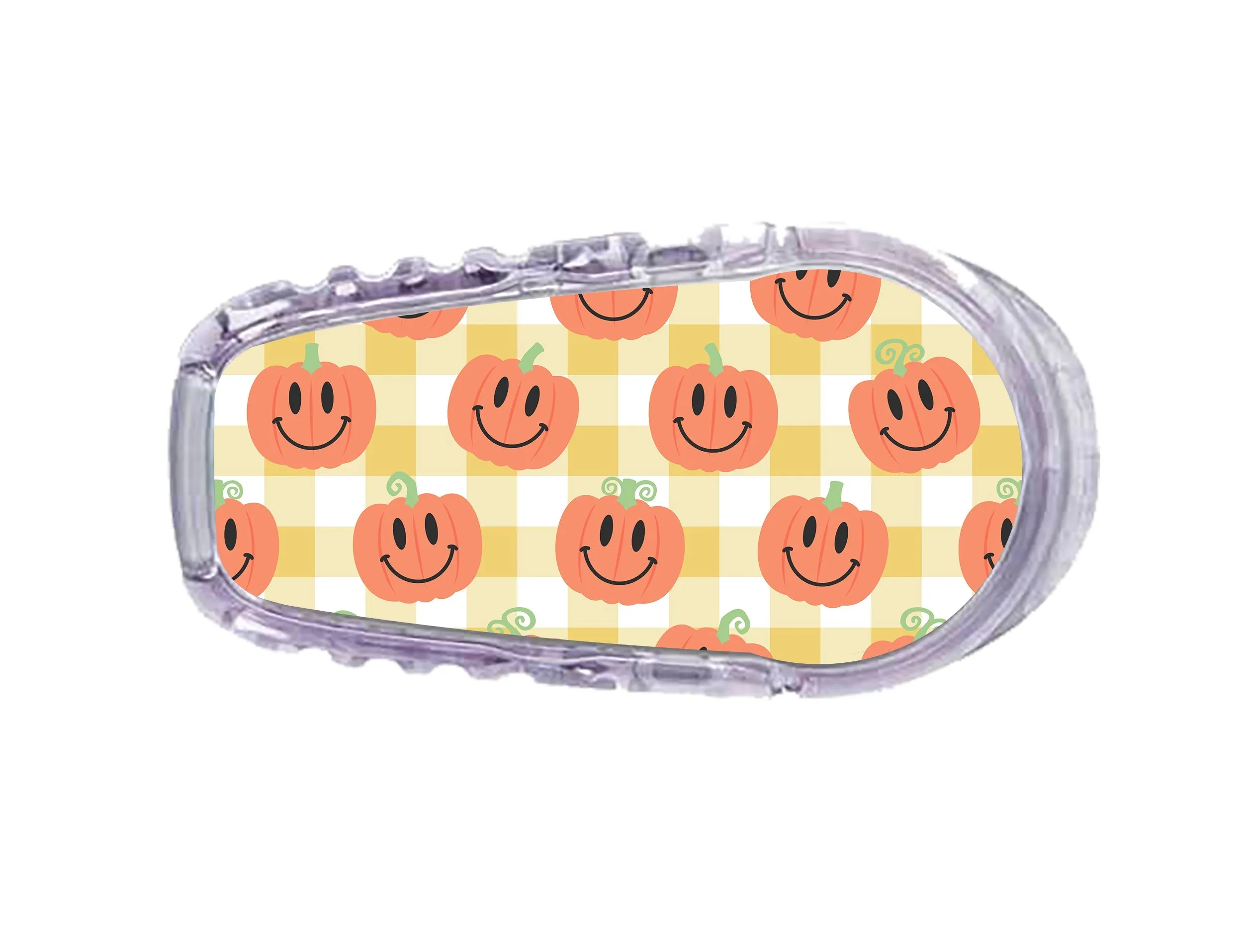 Pumpkin Smilies Dexcom G6 Transmitter