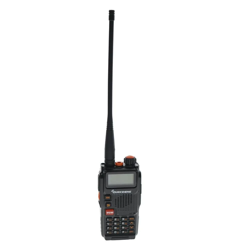 Quansheng 5W TG-K4AT(UV) walkie-talkie Handheld Two Way Radio Long Distance Noise Cancelling Walkie Talkies 2-7 KM