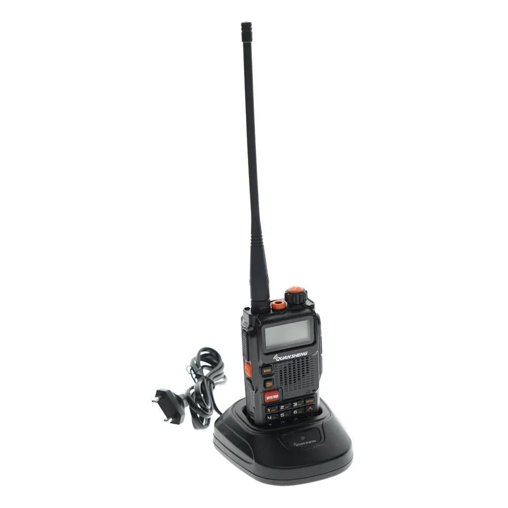 Quansheng 5W TG-K4AT(UV) walkie-talkie Handheld Two Way Radio Long Distance Noise Cancelling Walkie Talkies 2-7 KM