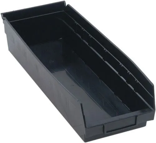 Quantum QSB104CO Conductive Shelf Bins, 6.63" x 17.88" x 4"