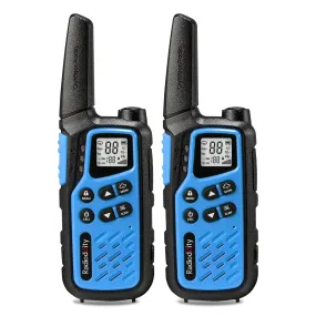 Radioddity FS-T7 FRS Radio | License Free | USB-C Charging | Dual Watch | VOX | Flashlight | NOAA