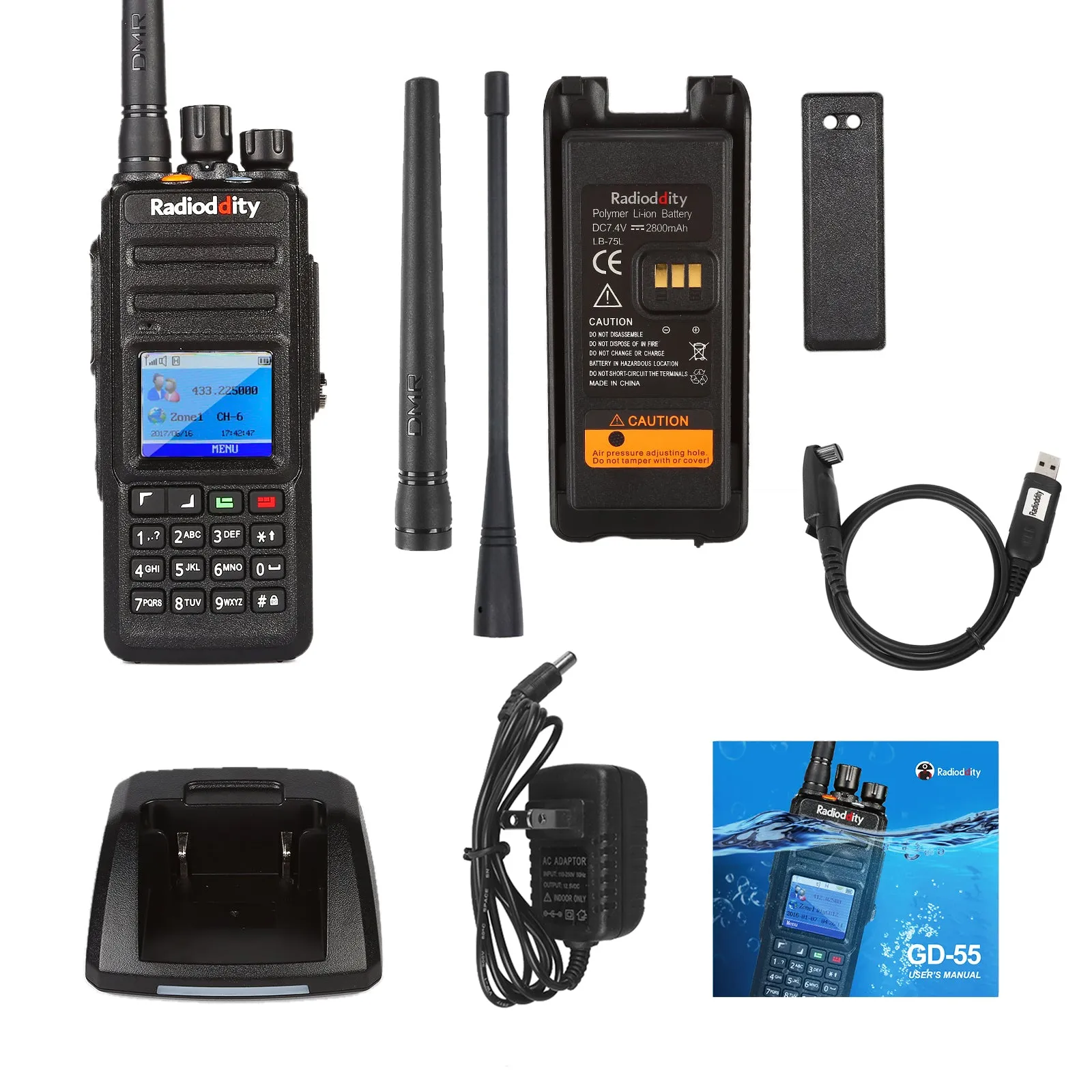 Radioddity GD-55 Plus [OPEN BOX]