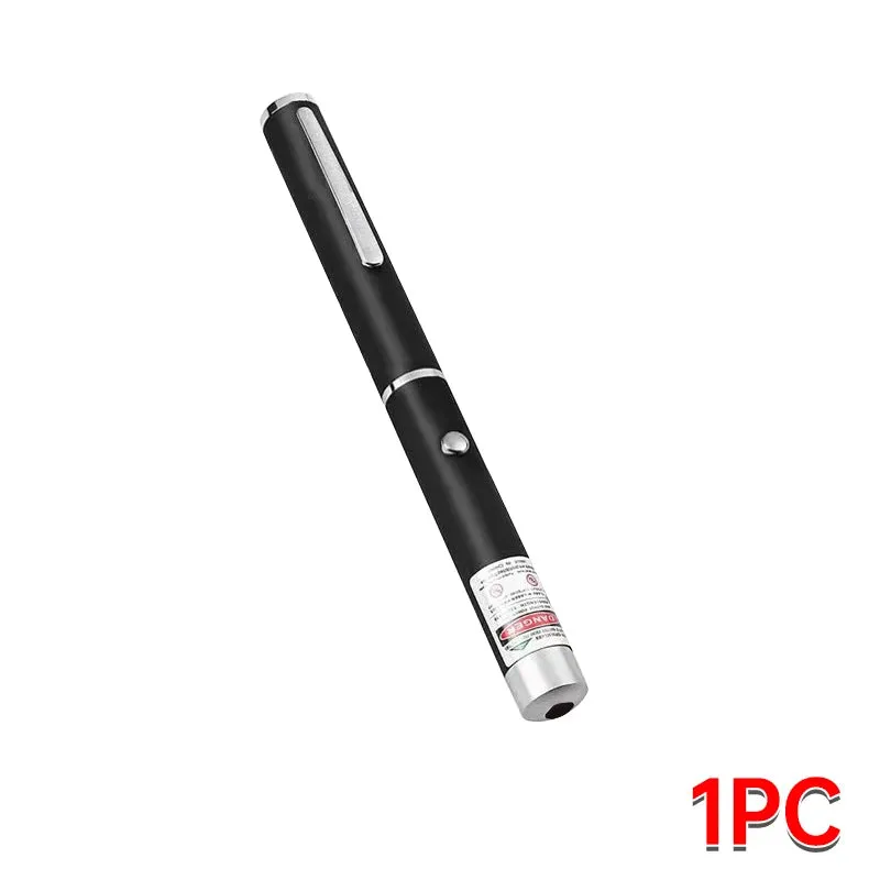 Red Laser Pointer Single Point Long Range Laser Pen Interactive Cat Pet Dog Red Dot Chase Light Toy Suitable for Hiking