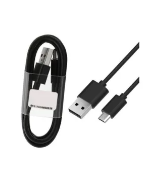 Redmi 9 Activ Support 10W Fast Charge MicroUsb Cable Black