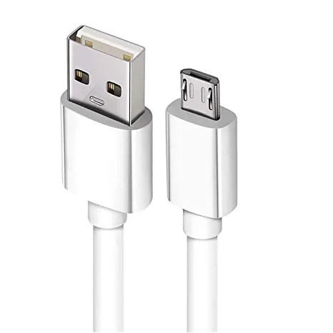 Redmi A1 Support 10W Fast Charge MicroUsb Cable White