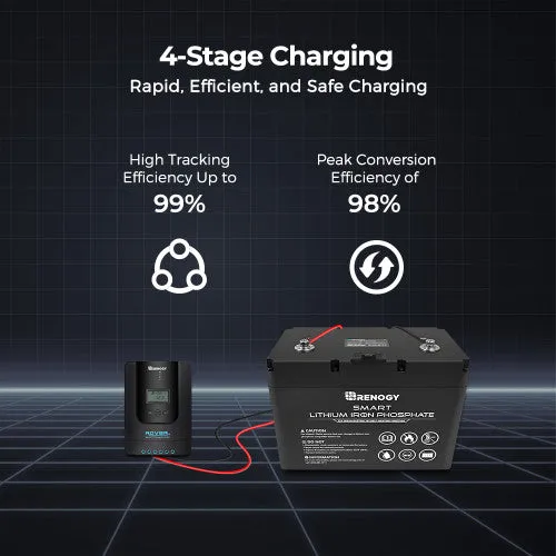 RENOGY 40A Solar Charge Controller with Core