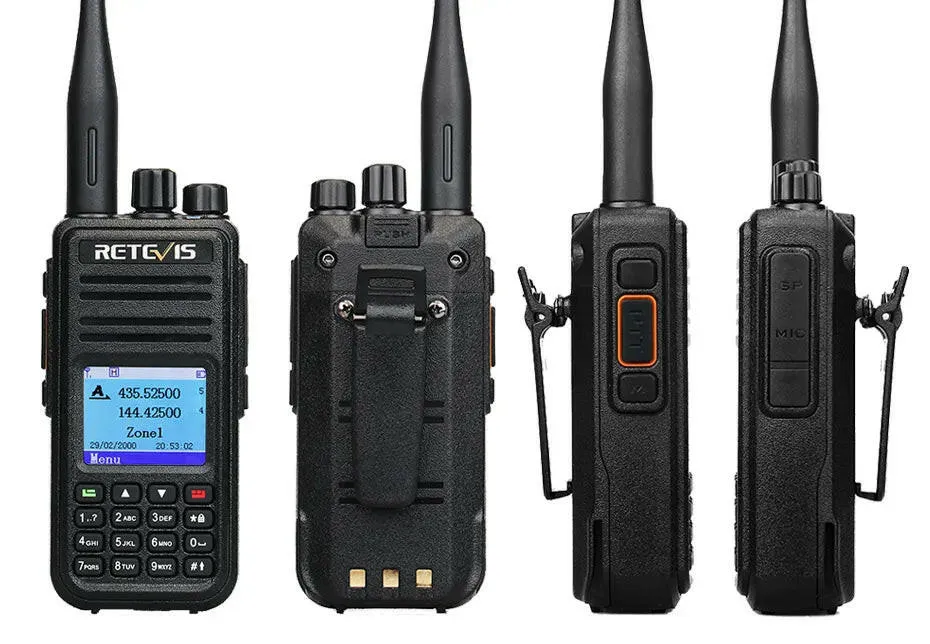 Retevis RT3S DMR Digital Walkie Talkie Ham Radio Stations Walkie-talkies Professional Amateur Two-Way Radio VHF UHF GPS APRS 5W