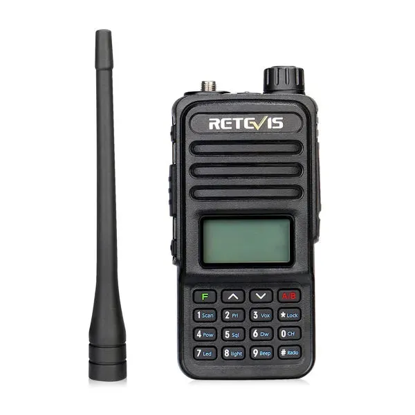 Retevis Walkie Talkie RT85 Ham Two Way Radio Station 5W Walkie Talkies VHF UHF Dual Band Amateur Radio HT For Hunting