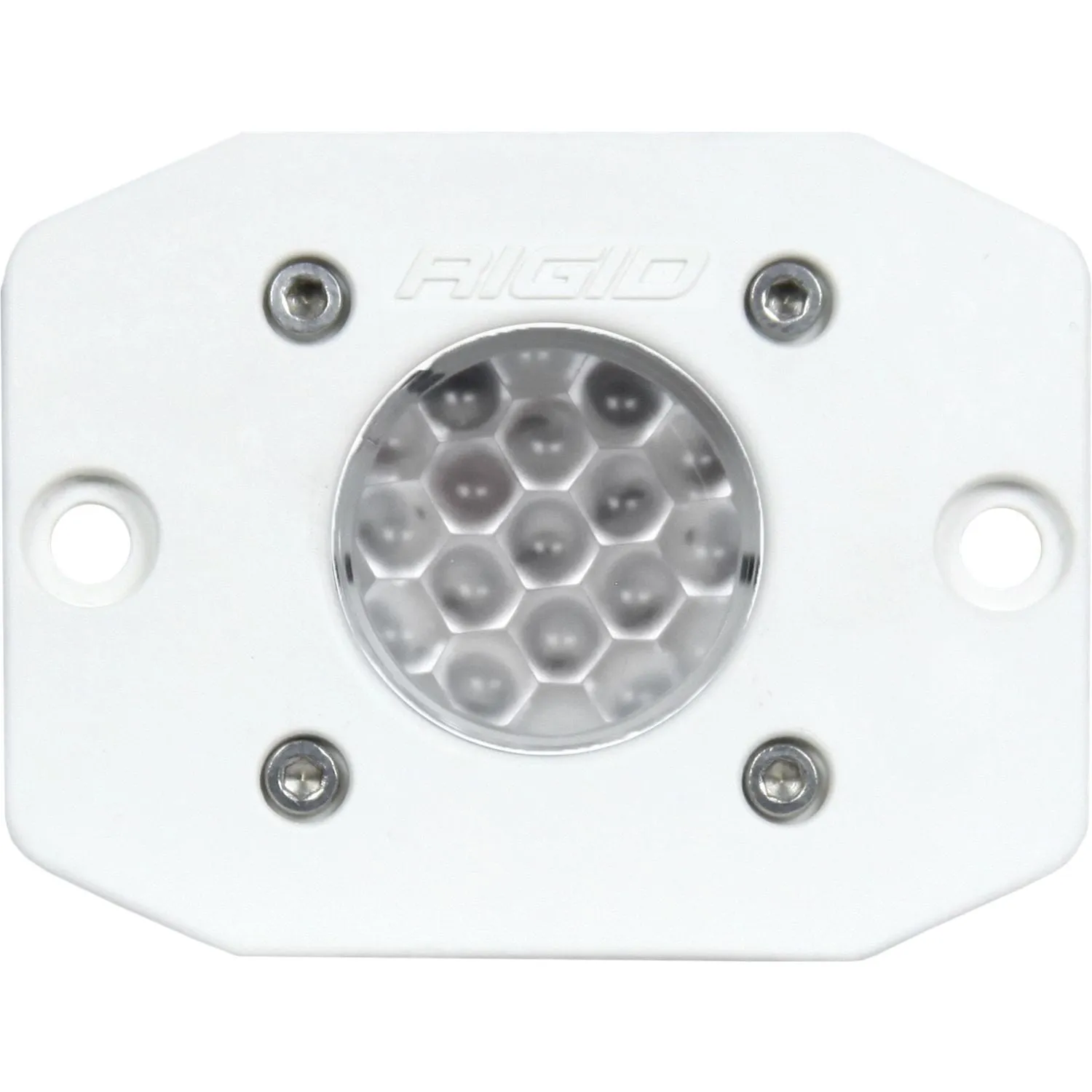 RIGID Ignite Diffused Lens Flush Mount White Housing Single
