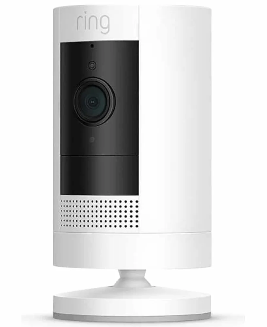 Ring Full HD Stick Up Camera | Battery Powered | White