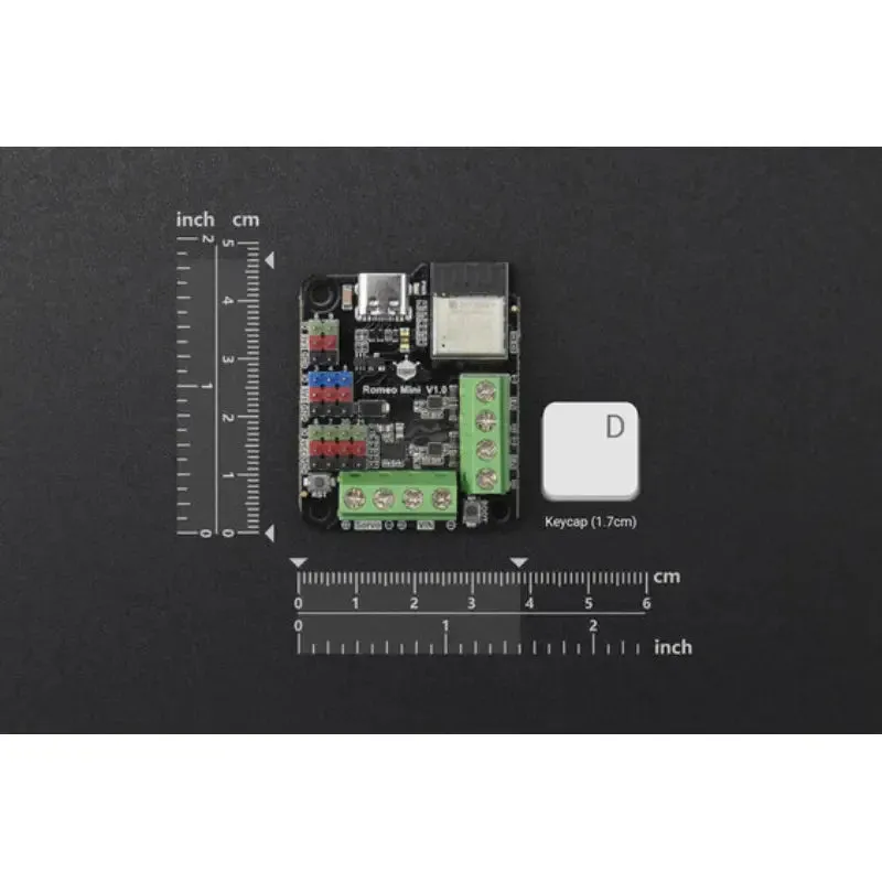 Romeo ESP32-C3 ロボット制御ボード (Wi-Fi および Bluetooth 5 をサポート)
