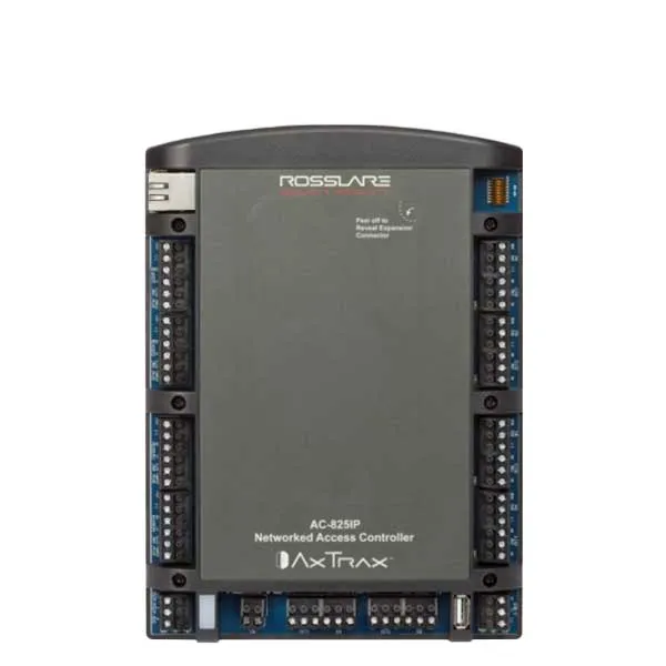 Rosslare - AC825IP - Expandable Networked Access Control Panel - DIN Housing - 4 Readers - TCP/IP - 60K Users - 500K Event History - 12VDC