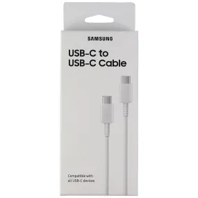 Samsung 3.3-Ft USB-C to USB-C Charge/Sync Cable - White (EP-DA705BWEGUS) Retail