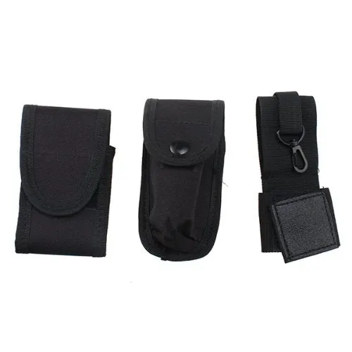 Security Tactical Modular Equipment System Molded Duty Belt With 10 Components