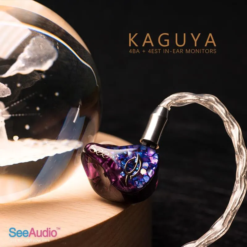 SeeAudio Kaguya 4EST 4Knowles BA In-Ear Monitors IEMs Earphone