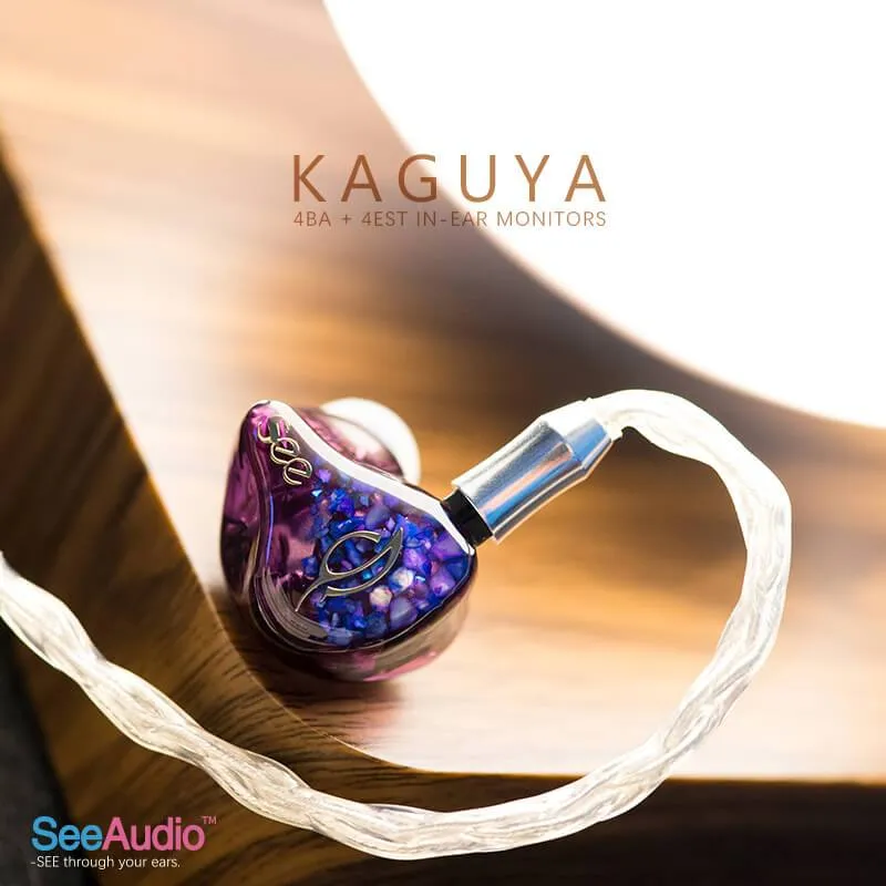 SeeAudio Kaguya 4EST 4Knowles BA In-Ear Monitors IEMs Earphone