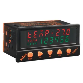 Selec PLC With Temperature AI And Relay OP TWIX-1-230V