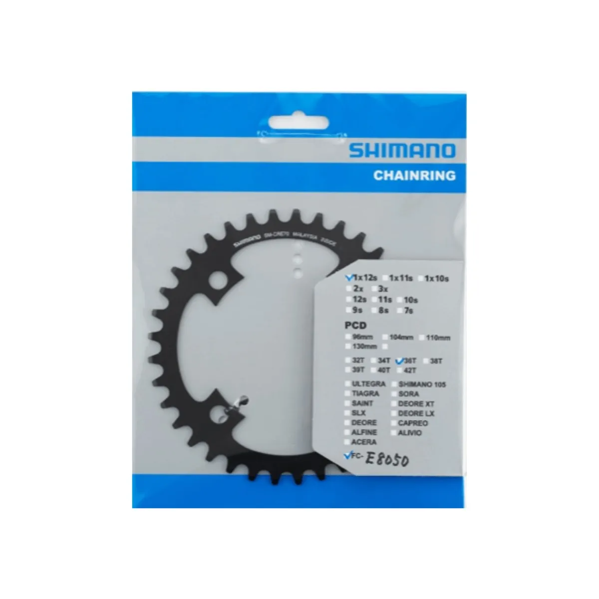 Shimano 36T chainring SM-CRE70-12B