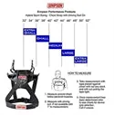 Simpson Hybrid Sport Large Neck Neck Restraint System With Sliding Helmet Tether FIA Post Anchors