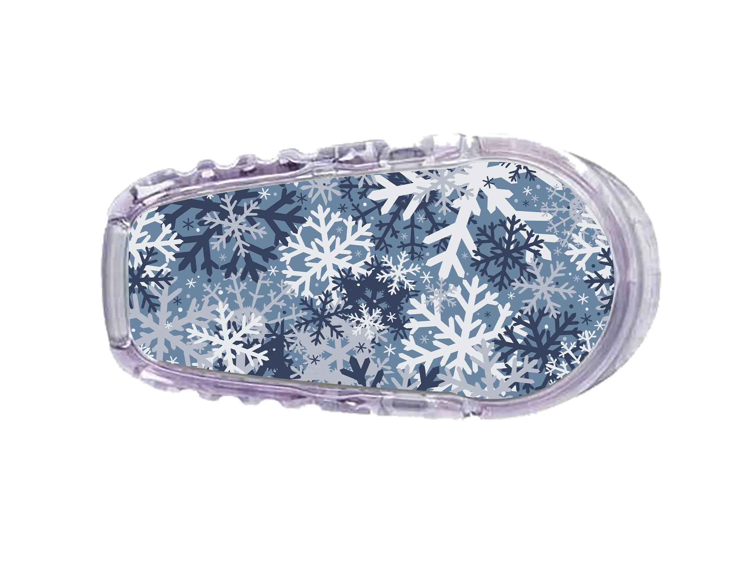 Snowy Camo Dexcom G6 Transmitter Sticker