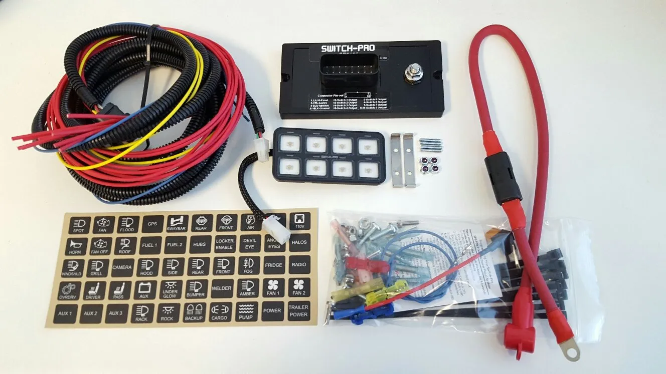 SP-9100 SWITCH PANEL POWER SYSTEM