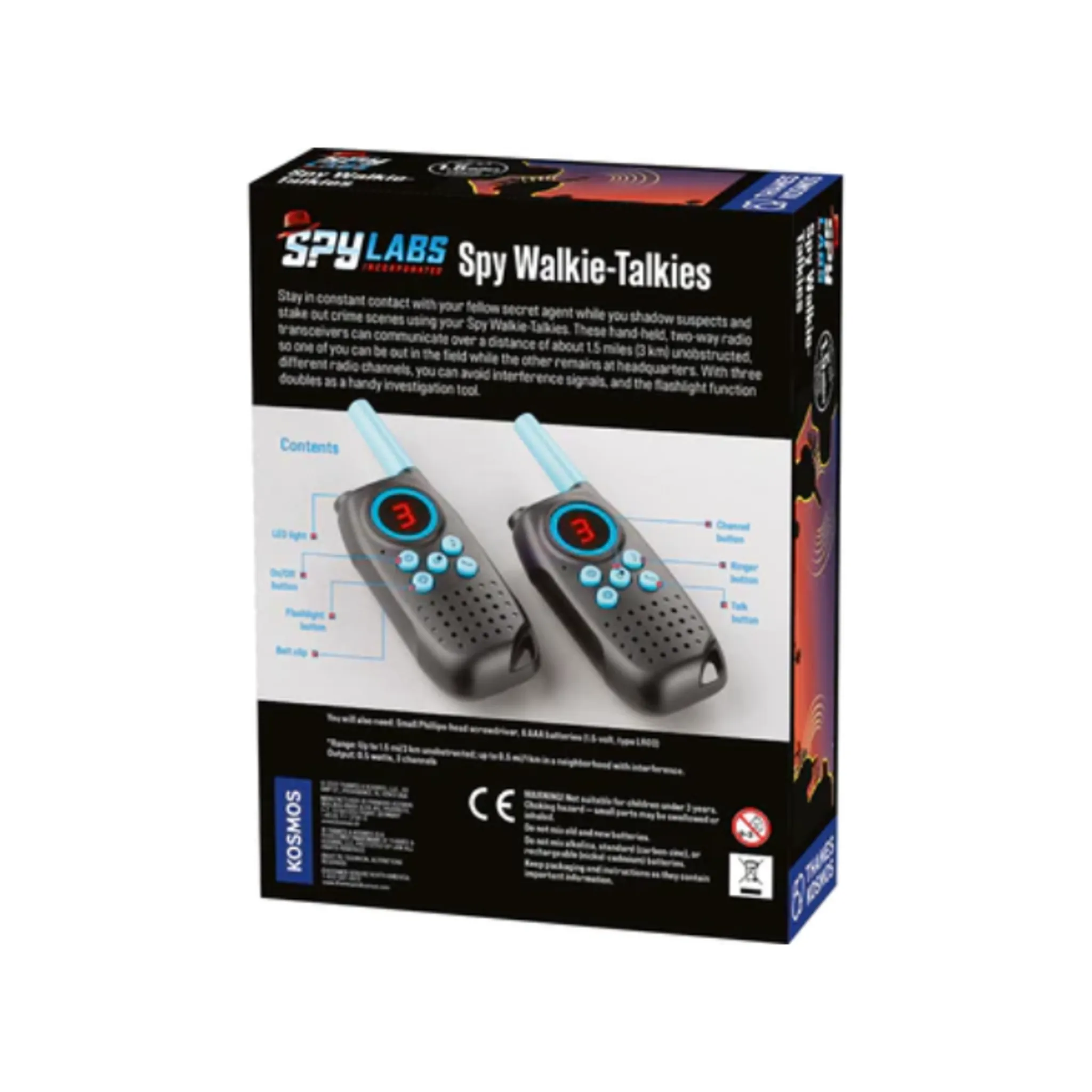 Spy Labs: Spy Walkie Talkies