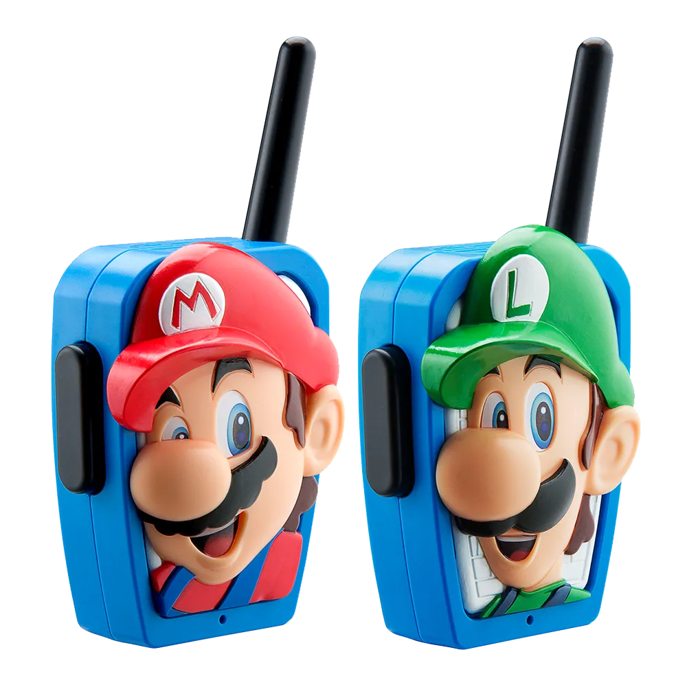 Super Mario Toy Walkie Talkies for Kids