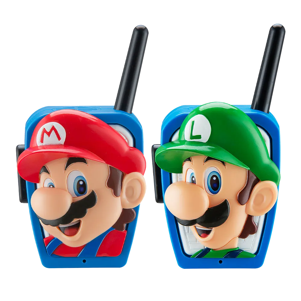 Super Mario Toy Walkie Talkies for Kids