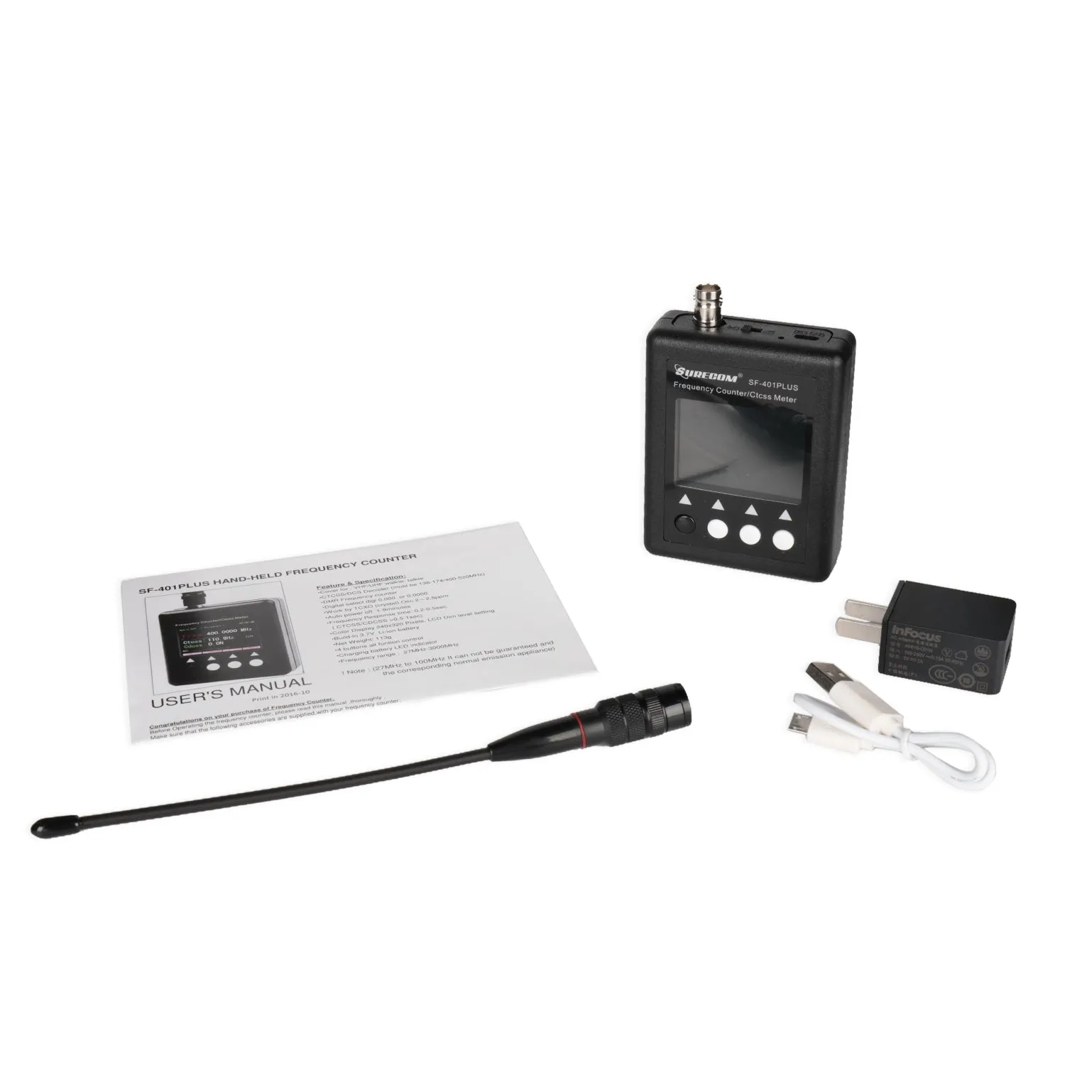 SURECOM SF401 PLUS Frequency Counter for Radio Transceiver [DISCONTINUED]