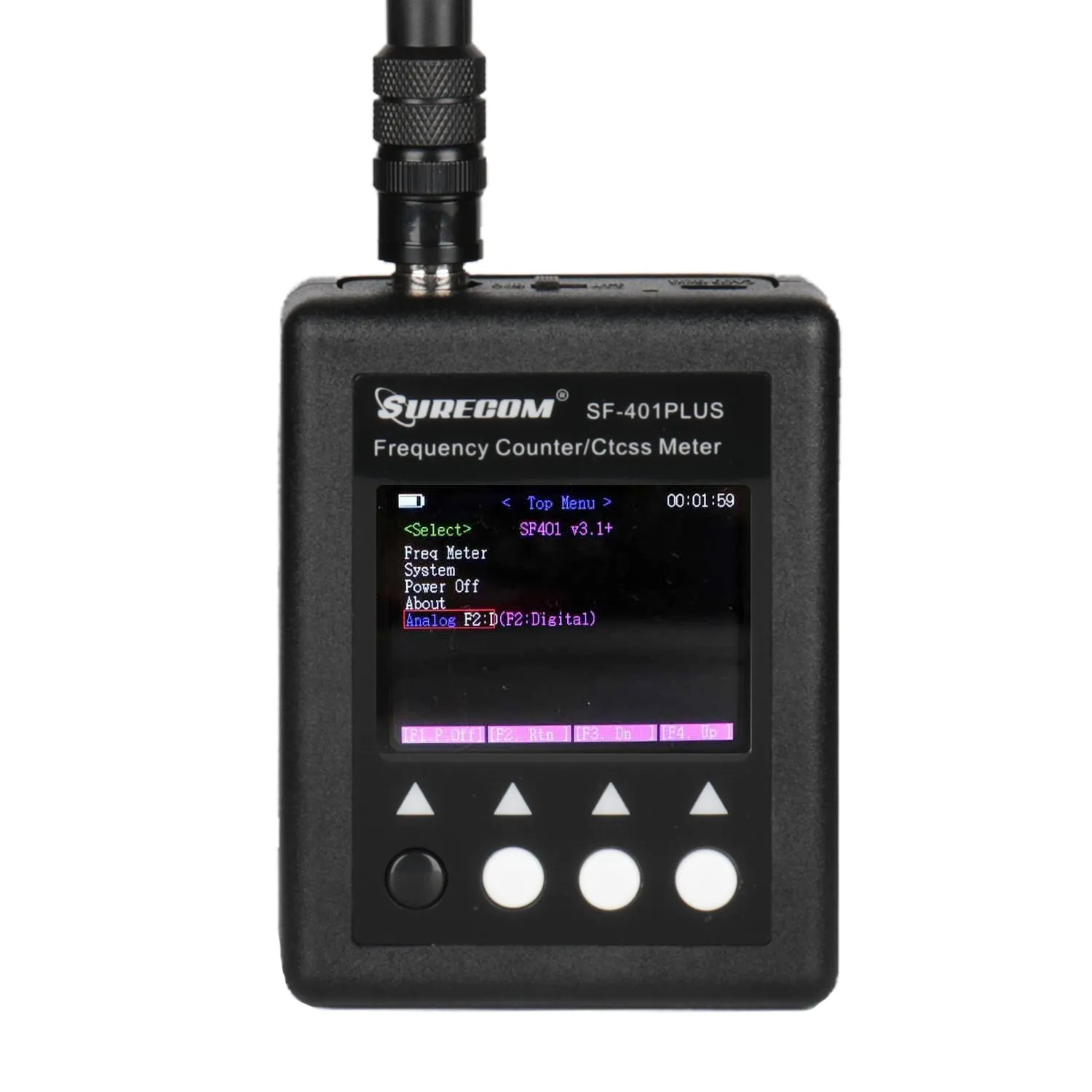 SURECOM SF401 PLUS Frequency Counter for Radio Transceiver [DISCONTINUED]