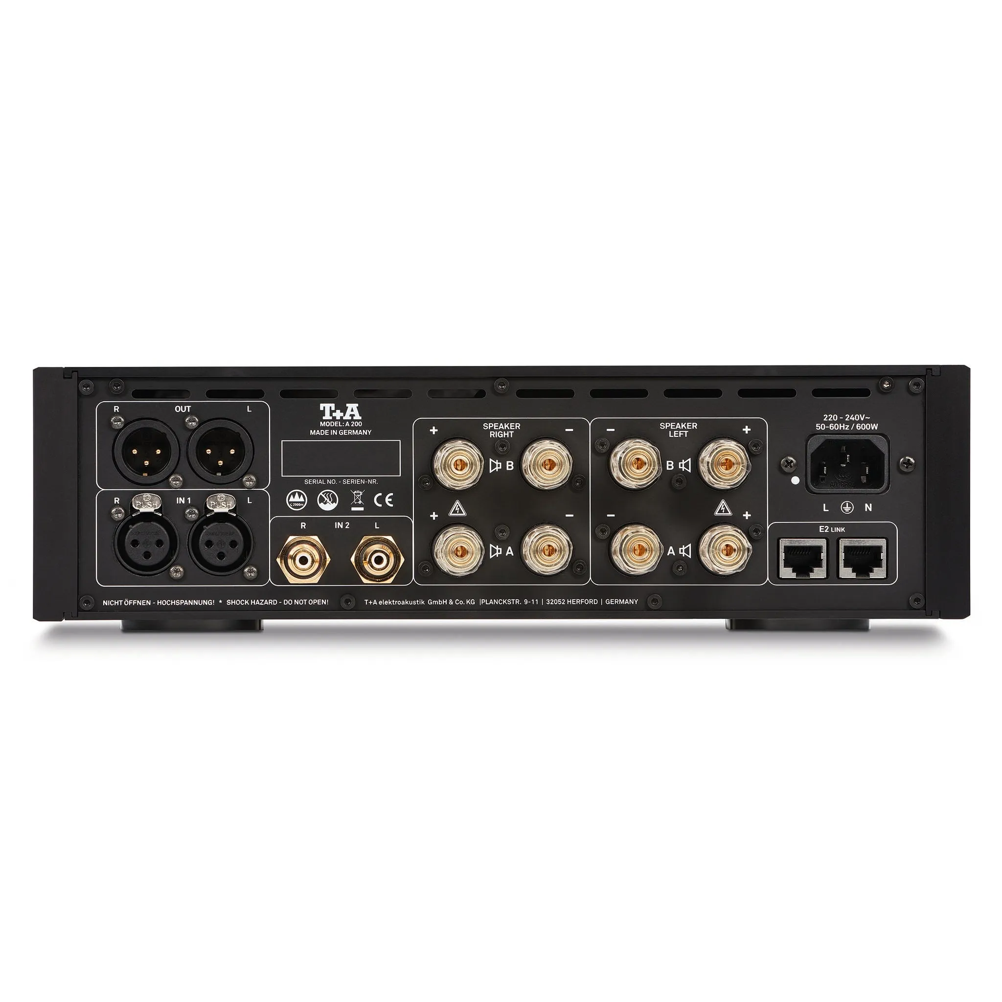 T A Elektroakustik A 200 Stereo Power Amplifier