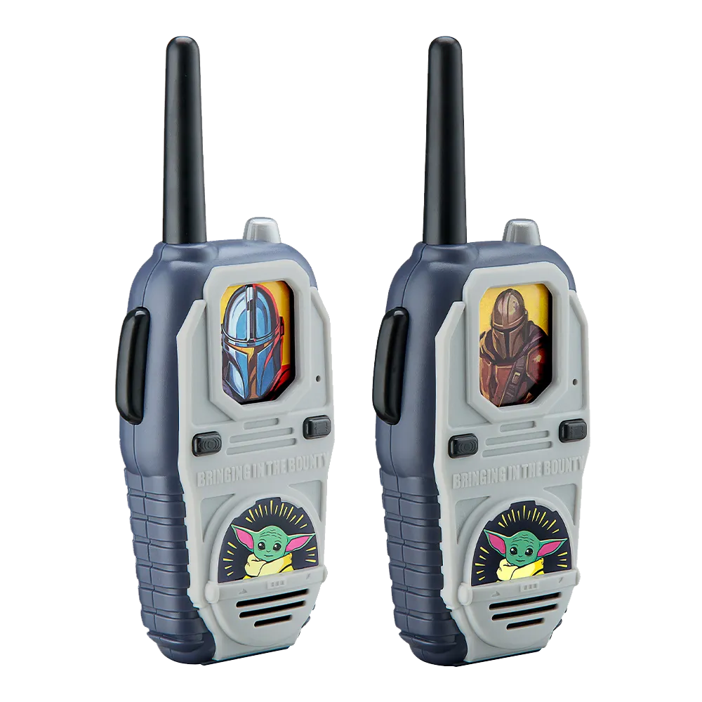 The Mandalorian Grogu Toy Walkie Talkies for Kids