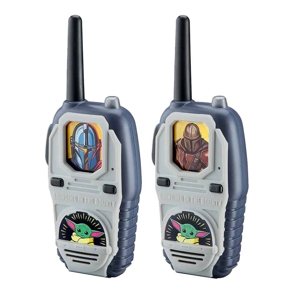 The Mandalorian Grogu Toy Walkie Talkies for Kids