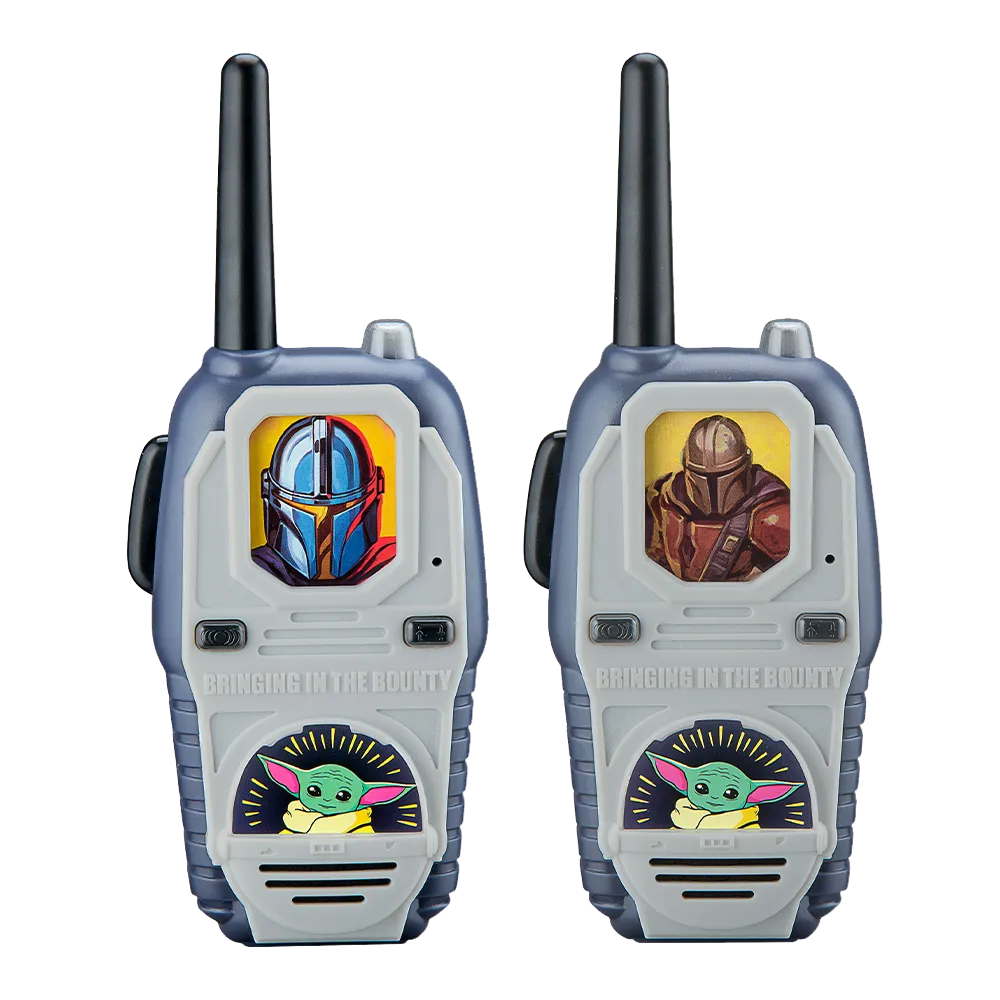 The Mandalorian Grogu Toy Walkie Talkies for Kids