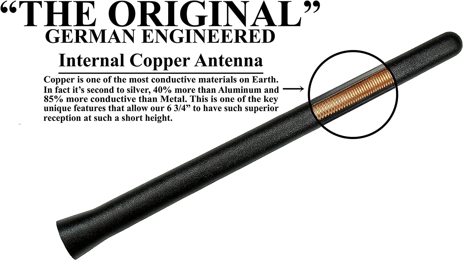 The Original 6 3/4 Inch is Compatible with Chevrolet Silverado 1500 (2006-2024)