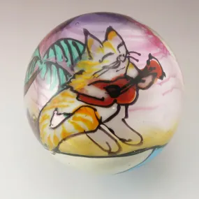 Ukulele Tropical Kitty Marble