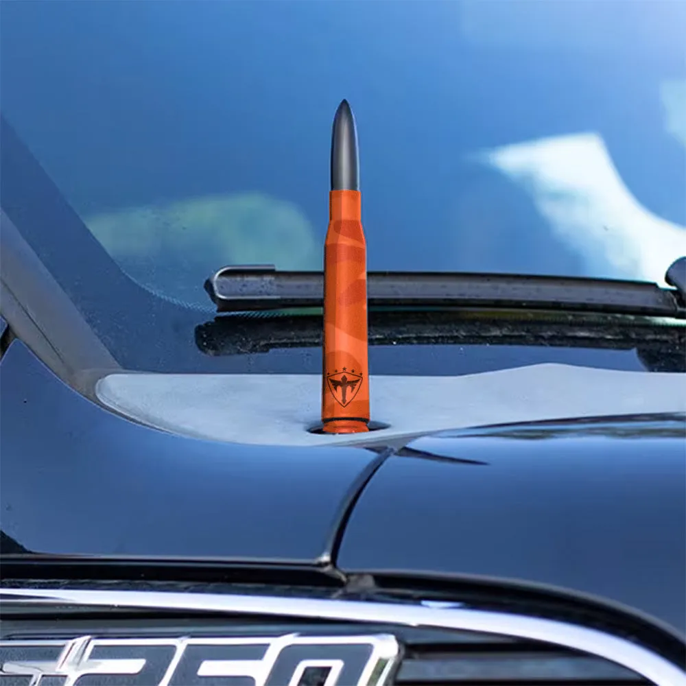 Vehicle Antenna | Blaze Orange Military Camo PreOrder